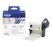 Brother DK-11207 nastro per etichettatrice Nero su bianco
