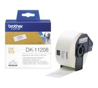 Brother Etichette Nero su bianco Originale DK-11208