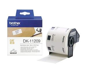Brother DK11209 Etichette per Indirizzi, 29 x 62 mm, Bianco