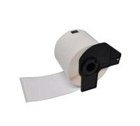 Brother DK11240 - Etichette generiche pretagliate multiproposito grandi - 102 x 51 mm - 600 pezzi - Testo nero su sfondo b