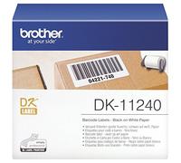Etichetta Brother DK-11240 - Nero su bianco (51 mm x 102 mm)