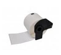 Brother DK11247 - Etichette generiche pretagliate per spedizioni grandi - 103 x 164 mm - 180 unità - Testo nero su sfondo bla