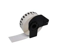 Brother DK22210 - Targhetta generica con dimensioni personalizzate - lunghezza 29 mm x 30,48 metri - fondo bianco e nero NEW