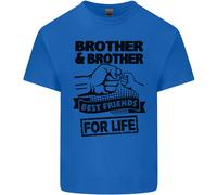 Brother E Amici Per Sempre Maglietta Divertente Per Bambini Ragazzi E Ragazze