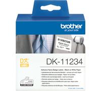 Brother DK-11234 etichetta per stampante Bianco Etichetta per stampante autoadesiva