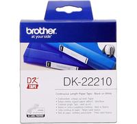 Etichetta Brother DK-22210 - Nero su bianco (29 mm)