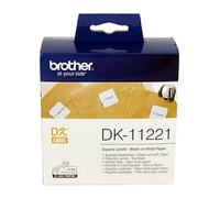 Brother Excellent Quality Durable Premium DK11221 White Square Label (23x23mm)