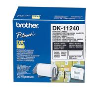 Brother Excellent Quality Durable Premium DK11240 White Barcode Label (102x51mm)