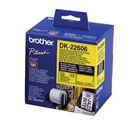 Brother Excellent Quality Durable Premium DK22606 Continuous Film Tape (Yellow)