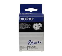 Brother Gloss Laminat 9mm, Black/White, TC291
