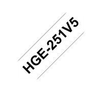 Brother HG251V5 Nero Bianco HG 182 x 107 x 85 mm 469 g 500 g 24 x 800 mm 24mm 8m