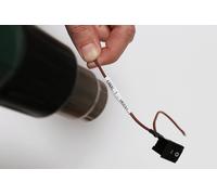 Brother HSE-211E nastro per etichettatrice Nero su bianco NEW