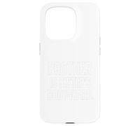 Brother is Sisters Bodyguard Funny Family Love Sibling citazione Custodia per iPhone 15 Pro