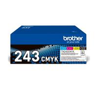 Brother TN-243CMYK cartuccia toner 1 pz Originale Nero, Ciano, Magenta, Giallo