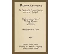 Brother Lawrence Nicholas Herman Brother Lawrence (Tascabile)