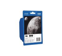 BROTHER LC-1000BK KIT 2 CARTUCCE ORIGINALI Bk Nero DCP-350 Series