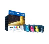 Brother LC-1100VALBP Cartuccia D'Inchiostro MultiPack Bk,C,M,Y 450pg + 3x325pg