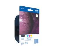 BROTHER LC-1220 CARTUCCIA ORIGINALE BK C M Y MULTIPACK 2 3 4 pezzi