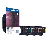 Brother LC-1220RBWBP Inchiostro a base di pigmento 3 pz LC1220RBWBP