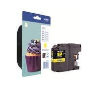Brother LC-123YBP Inchiostro a base di pigmento 1 pz 600p Giallo LC123YBP