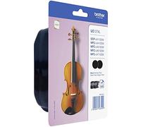 BROTHER LC127XLBKBP2DR LC-127XLBK Bk Nero 1200 Pagine KIT 2 CARTUCCE ORIGINALI