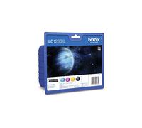 Brother LC1280XLVALBP cartuccia d'inchiostro 4 pz Originale Nero, Ciano, Magenta, Giallo