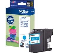 Brother LC-221 Cartuccia d'inchiostro ciano Originale LC221C