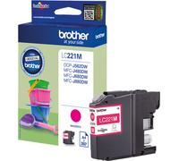 Brother LC221M cartuccia d'inchiostro 1 pz Originale Magenta