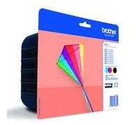 Brother LC-223VALBP cartuccia d'inchiostro 4 pz Originale Nero, Ciano, Magenta, Giallo