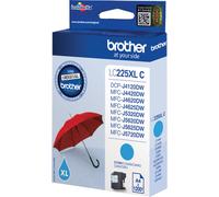 CARTUCCIA ORIGINALE BROTHER LC225 LC225XLC CIANO