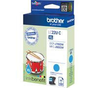 Brother lc22uc cartuccia d'inchiostro 1 pz originale ciano