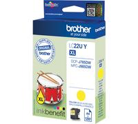 Brother LC-22U Cartuccia d'inchiostro giallo Originale LC22UY