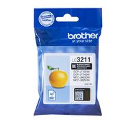 BROTHER LC-3211BK - Cartuccia d'inchiostro originale, resa standard, colore: Nero