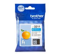 Brother lc3211c cartuccia d'inchiostro 1 pz originale ciano