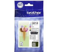 Brother LC3213VALDR cartuccia d'inchiostro 4 pz Originale Nero, Ciano, Magenta, Giallo
