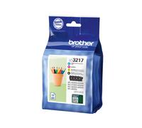 Cartuccia stampante Brother LC-3217VAL - 4 colori Multipack