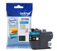 Brother LC-3219XLC Inkjet Cartridge, Cyan, Single Pack, High Yield, Includes 1 x