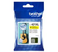 Cartuccia stampante Brother LC-421XLY - Giallo Alta capacità