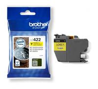 Brother LC-422 ORIGINALE CARTUCCIA BK C M Y 550 pagine Kit 4 Pezzi