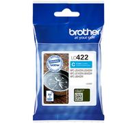 Cartuccia originale Brother LC422C Ciano