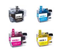 BROTHER LC-422XL CARTUCCIA COMPATIBILE BK C M Y 3000 / 1500 PAGINE COMPATIBILE