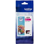 Brother LC424M Cartuccia Inkjet Originale, fino a 750 pagine, per Stampante DCPJ1200W, Magenta