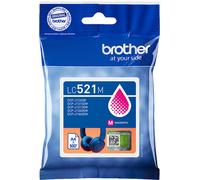 Brother lc521m cartuccia d'inchiostro 1 pz originale magenta