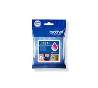BROTHER LC-521M CARTUCCIA ORIGINALE M Magenta 500 Pagine
