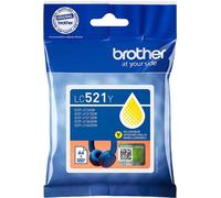Brother lc521y cartuccia d'inchiostro 1 pz originale giallo