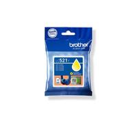 BROTHER LC-521Y CARTUCCIA ORIGINALE Y Yellow 500 Pagine