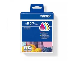 BROTHER LC-527 CARTUCCIA ORIGINALE LC527VAL BK CMY 900 KIT 4 PEZZI