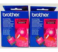 BROTHER LC-900M CARTUCCIA ORIGINALE MAGENTA MFC-215C/MFC-410N/DCP-120C (X 2 PZ)
