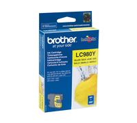 BROTHER - LC-980Y - Brother - Cartuccia - Giallo - LC980Y - 260 pag - BROLC980Y - Conf. da 1 Pz. - LC-980Y