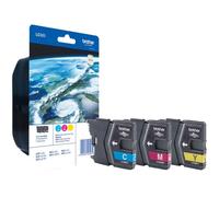 Brother LC-985 C/M/Y Inchiostro a base di pigmento 3 pz LC985RBWBPDR